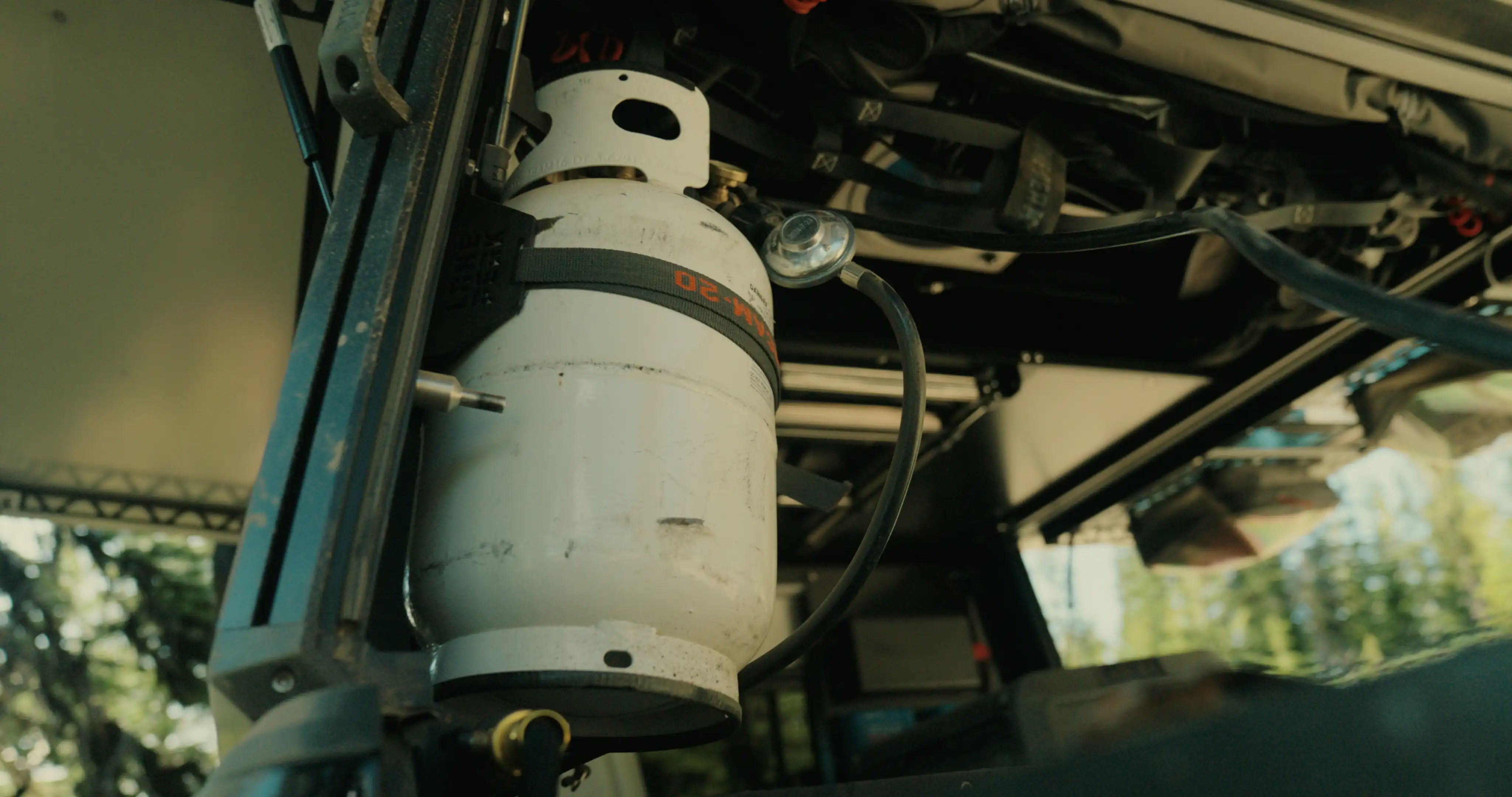 Propane Tank Mount