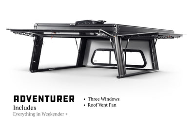 F-150 5.6 Adventurer Build — completed Lone Peak Camper V2 Adventurer build for Ford F-150 2021-2024 5.6 ft bed; Juicebox