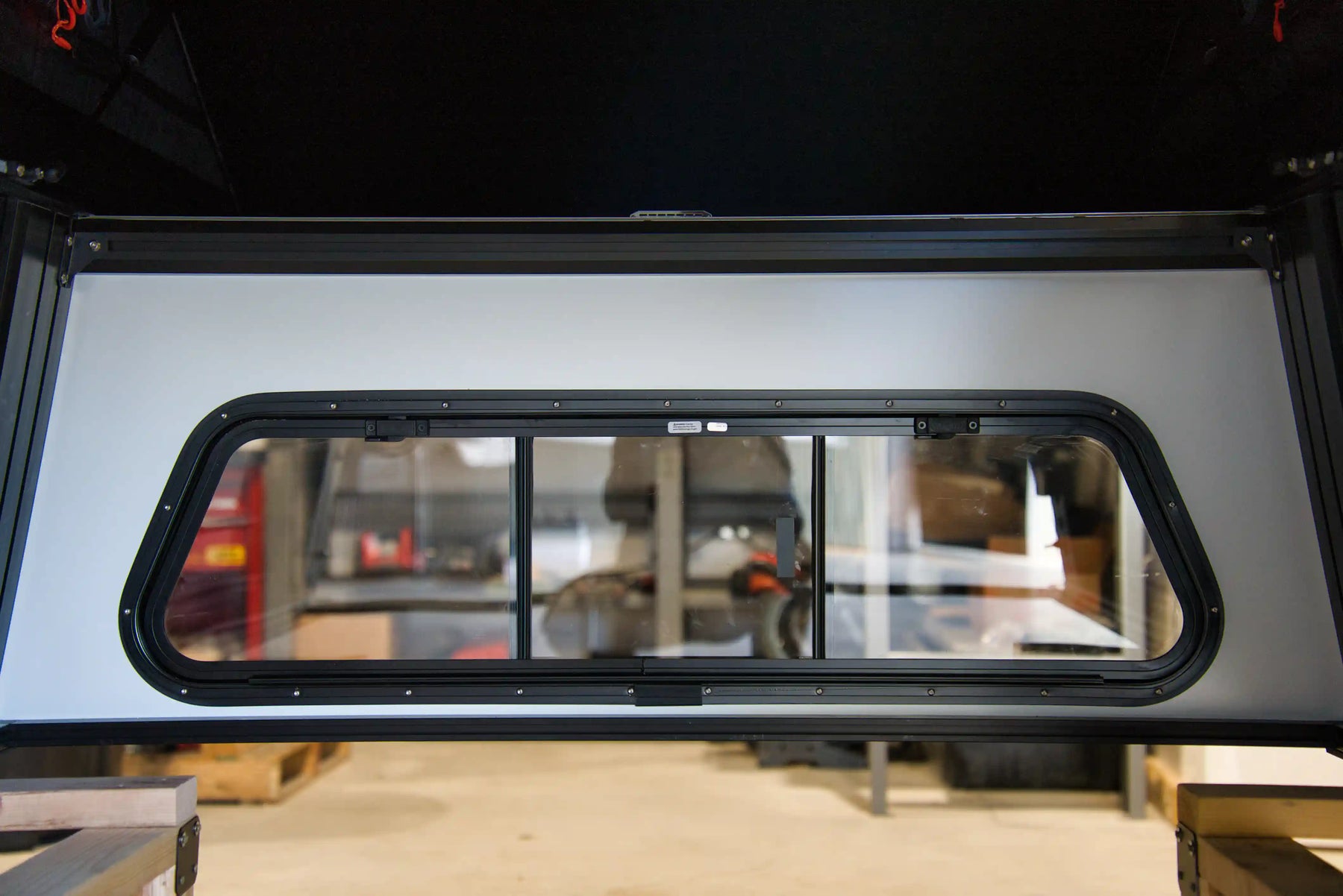 Cab Passthrough Window — Camper V2 Cab Access – Lone Peak Overland