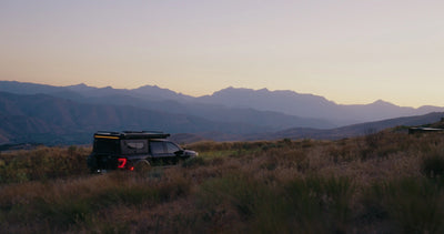 Chase Lights in use on the Lone Peak Camper V2 — Juicebox app and remote control