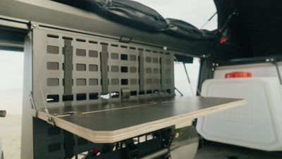 Gear Vault (with 2 tables) — exterior fold-out table