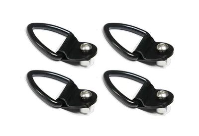 Heavy Duty T-Slot Tie Down (Set of 4) — set of four heavy-duty T-slot tie downs for securing kayaks, paddleboards, and surfboards to the Camper V2 load bars