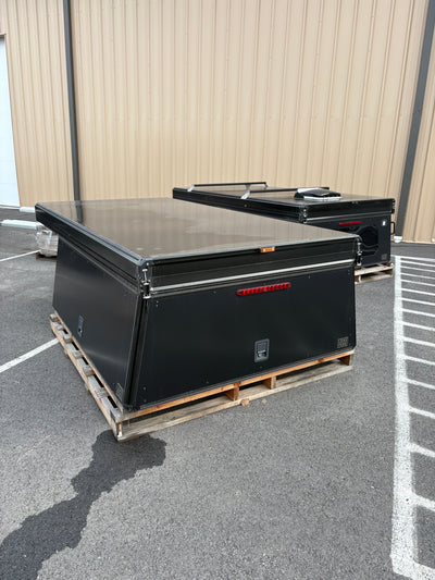 Used V1 — Nissan Titan or Toyota T100 6.5 ft Bed — used Lone Peak Camper V1 for 2004-2015 Nissan Titan or 1993-1998 Toyota T100 6.5 ft bed (30% off retail)