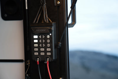 Juicebox — feature view: built-in fuse box