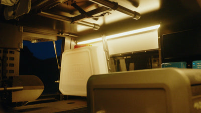 The Tank — alternate angle showing auto shut-off when empty